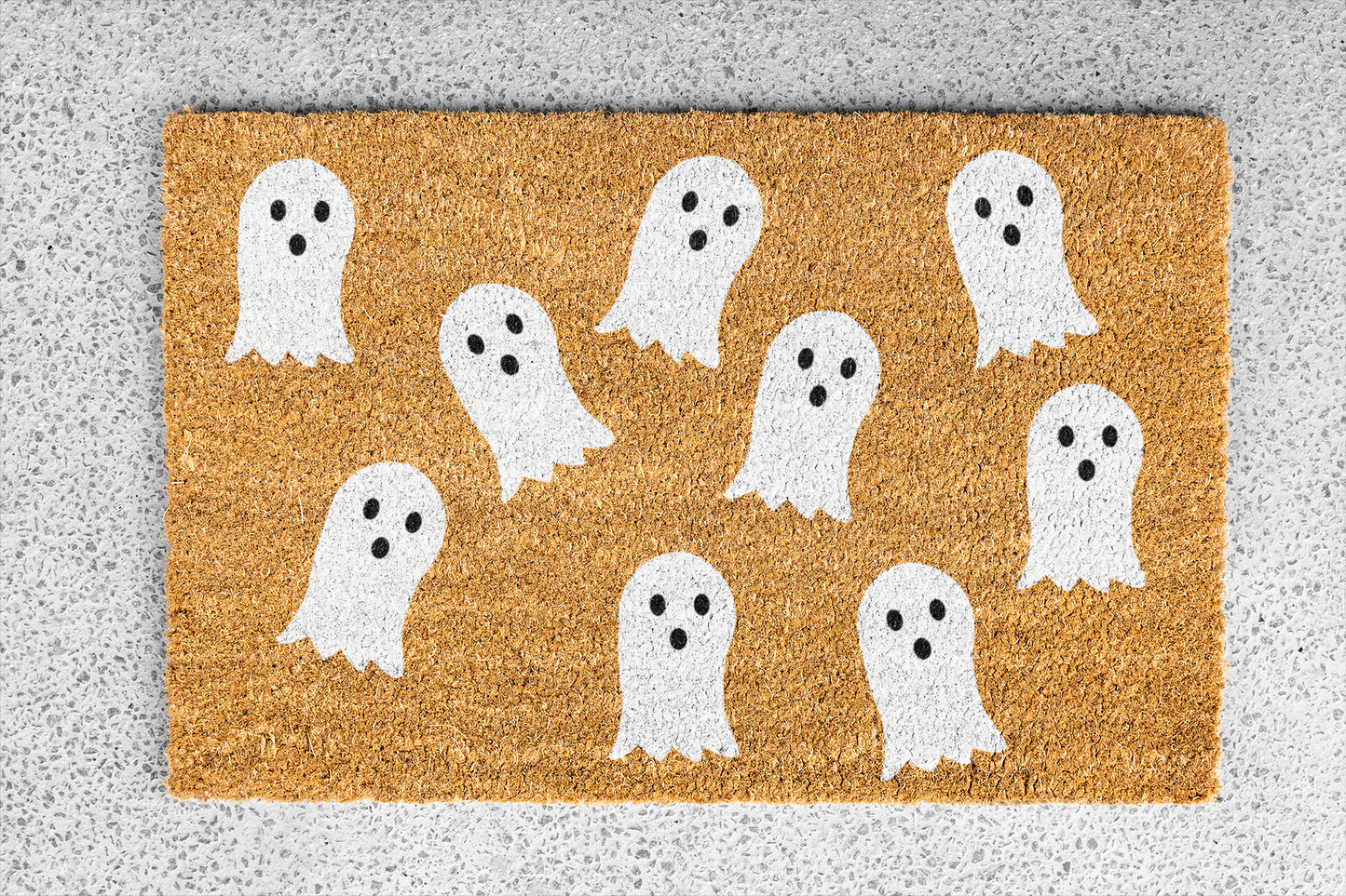 "Ghost" Custom Door Mat