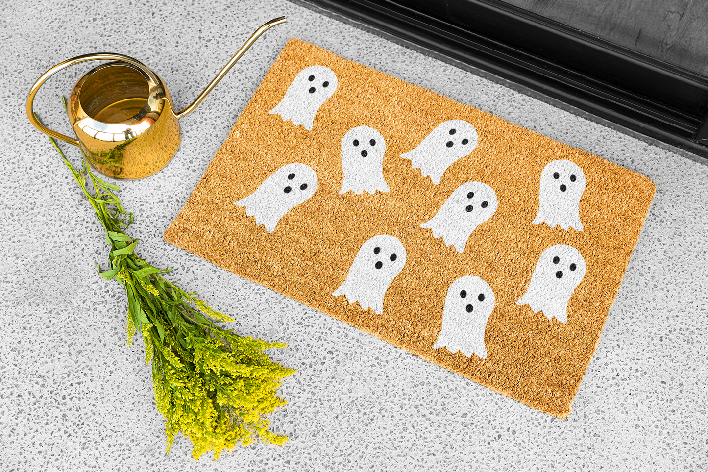 "Ghost" Custom Door Mat