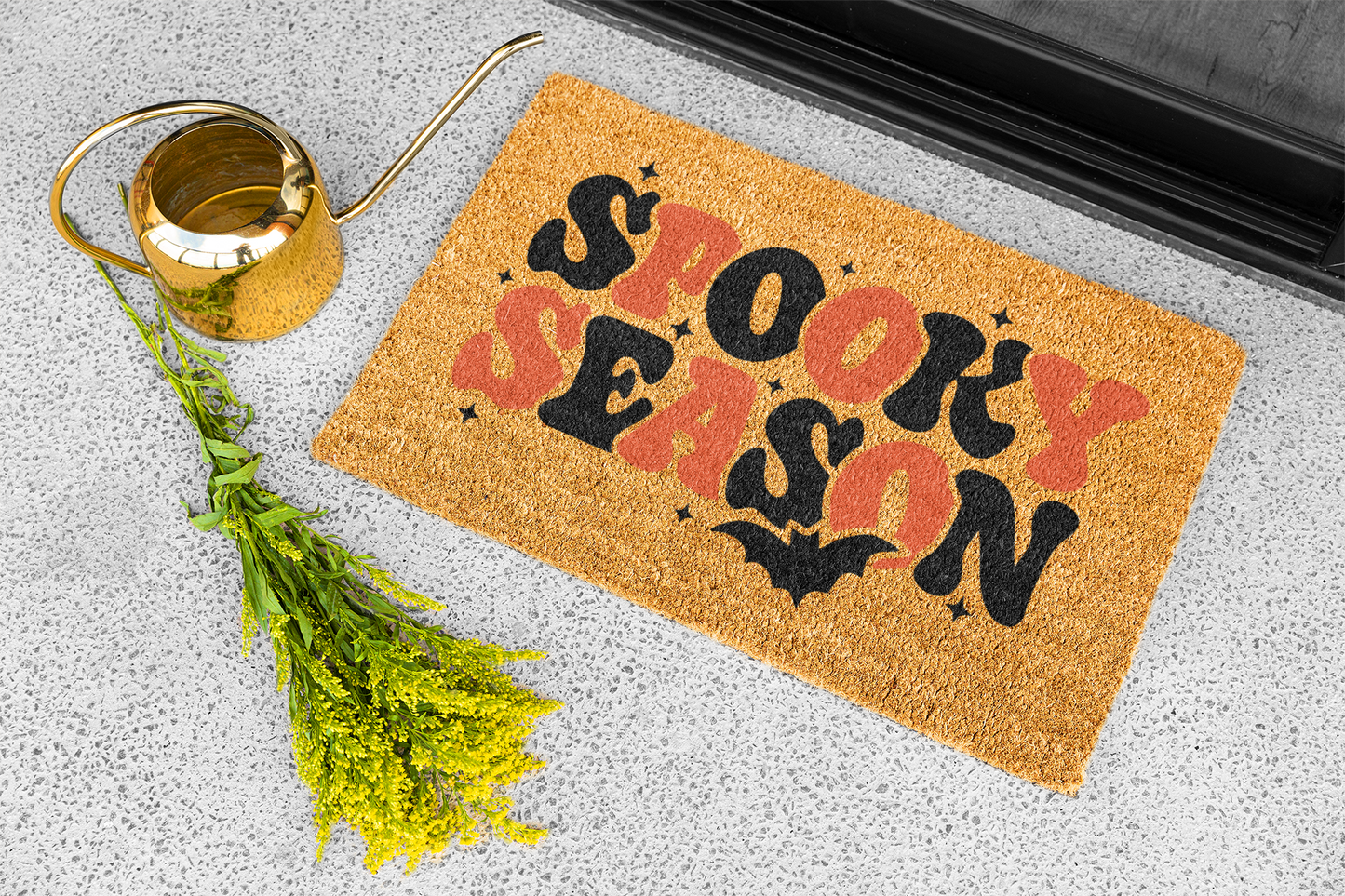 "Spooky Season" Custom Door Mat